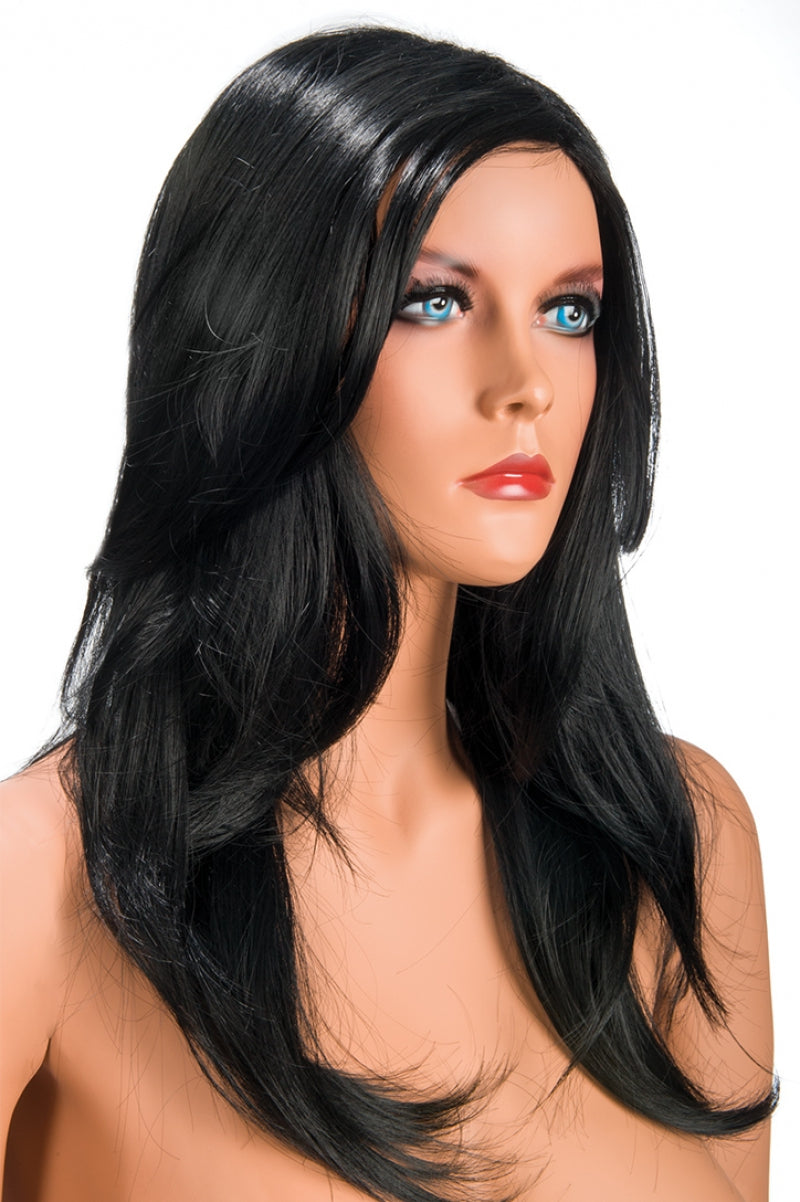 Perruque Olivia blonde, brune ou rousse
