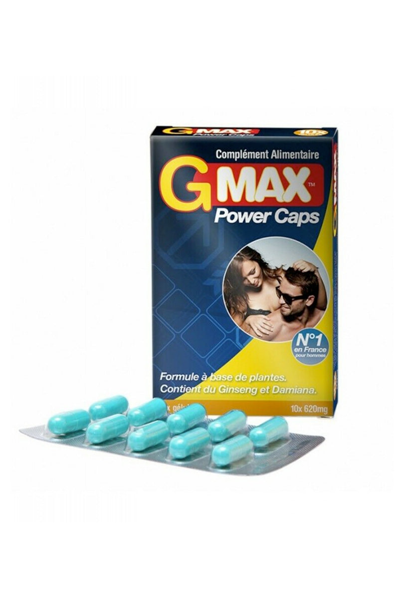 G-Max Power Caps Hommes (10 gélules)