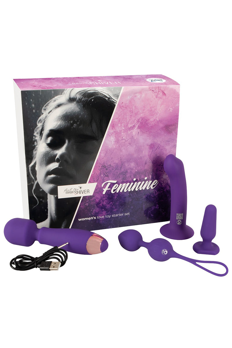 coffret 4 sextoys pour femme - Magic Shiver