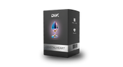 Plug CRYSTAL HEART DIK