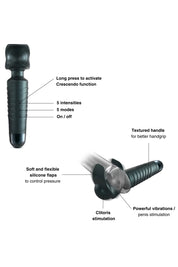 Masturbateur Man Wand Evo Black Plum - Man Wan