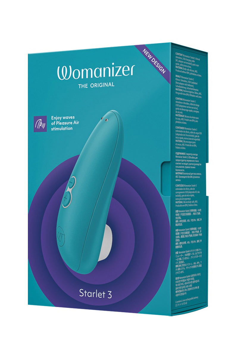 Stimulateur Clitoridien Womanizer Starlet 3 Turquoise
