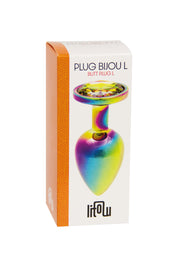 Plug bijou arc-en-ciel  S - Litolu
