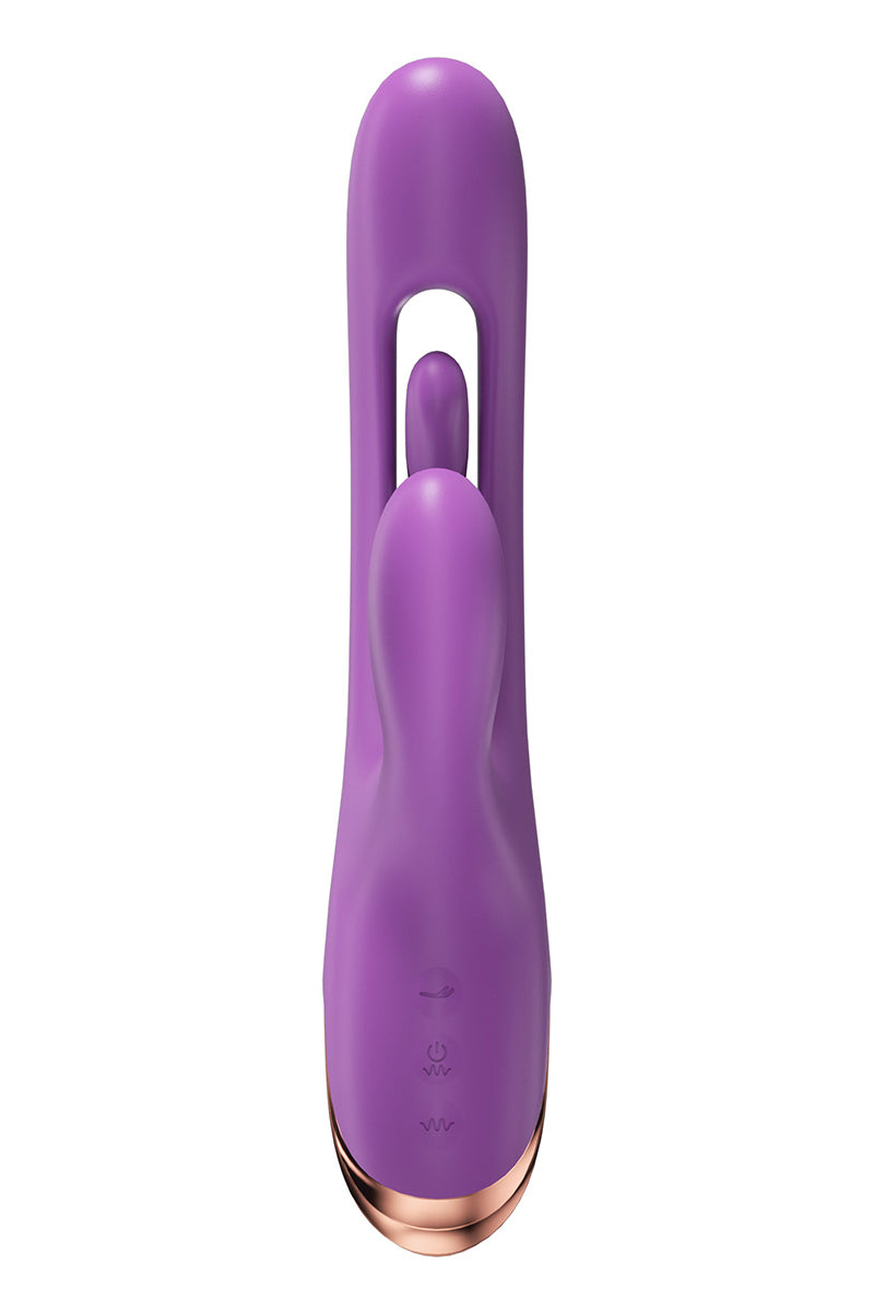 Vibromasseur rabbit mouvement caressant Point G