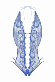Body string ouvert Renee bleu - Christine
