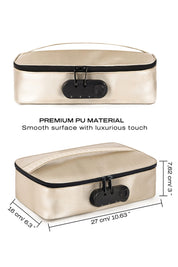 Discreet box luxury gold