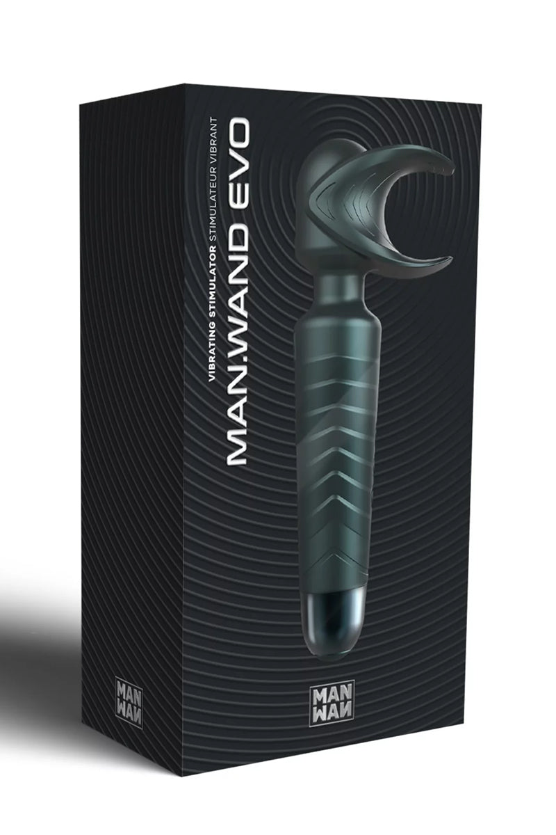 Masturbateur Man Wand Evo Black Plum - Man Wan