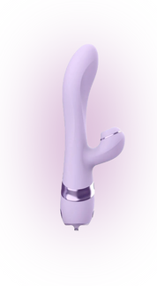 Vibrateur rechargeable PURPLE SUCKER DIK